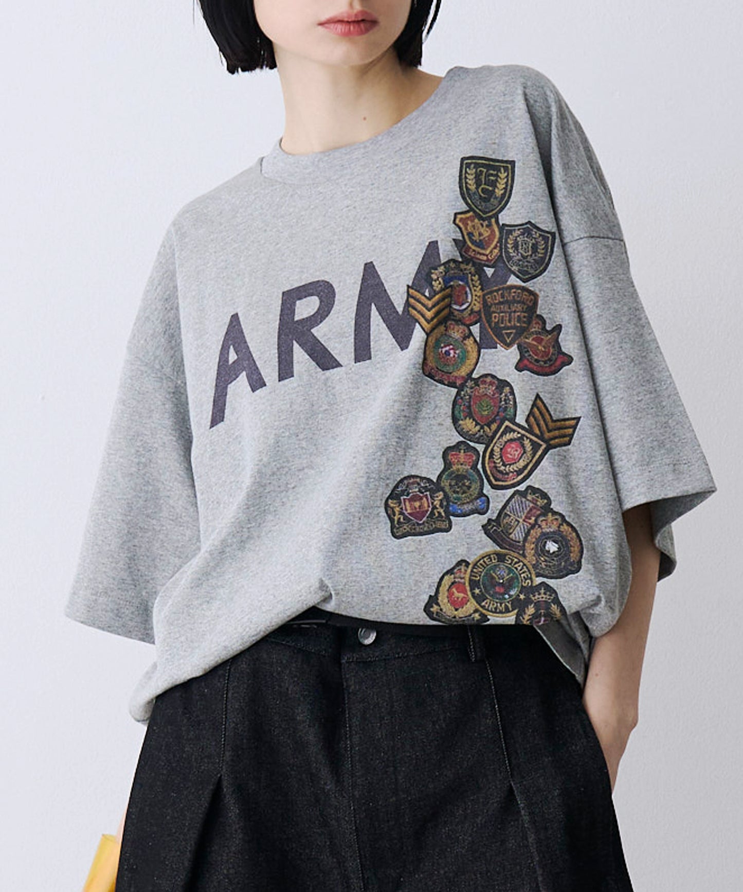 ARMY WAPPEN PRINT TEE
