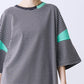 【一部予約】BLOCKING BORDER TEE