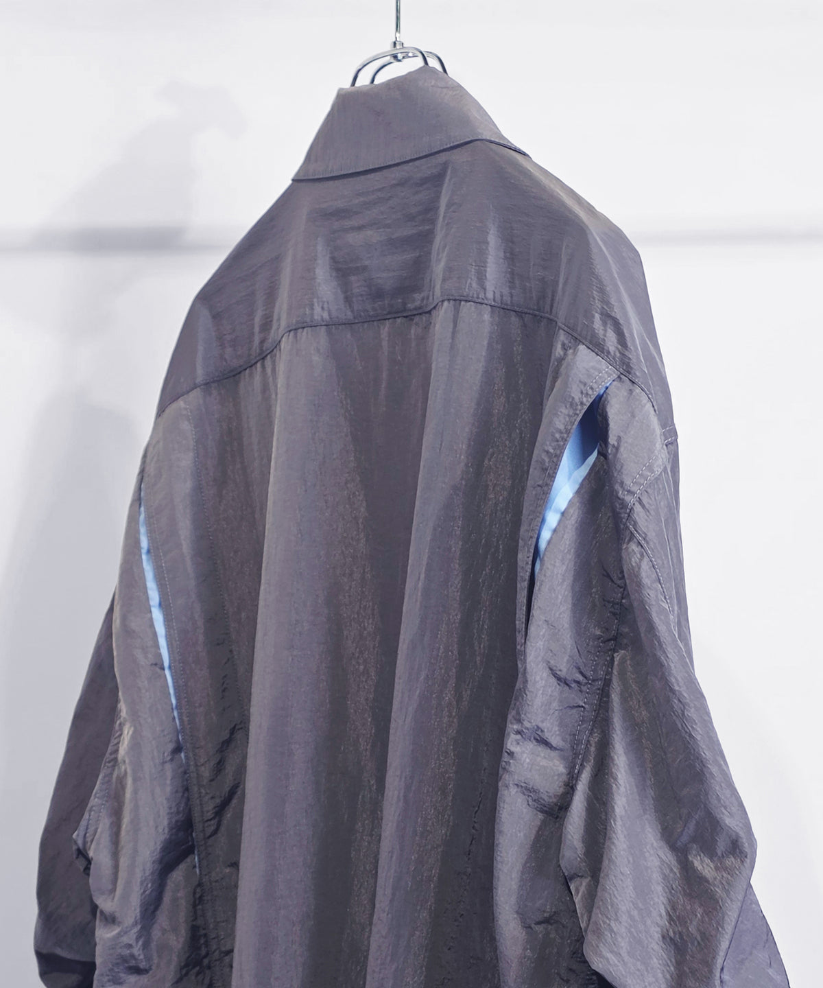 LAYERED ZIP SHIRT JACKET