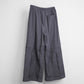 【25AW先行予約】2-ZIP BONTAGE WIDE PANTS