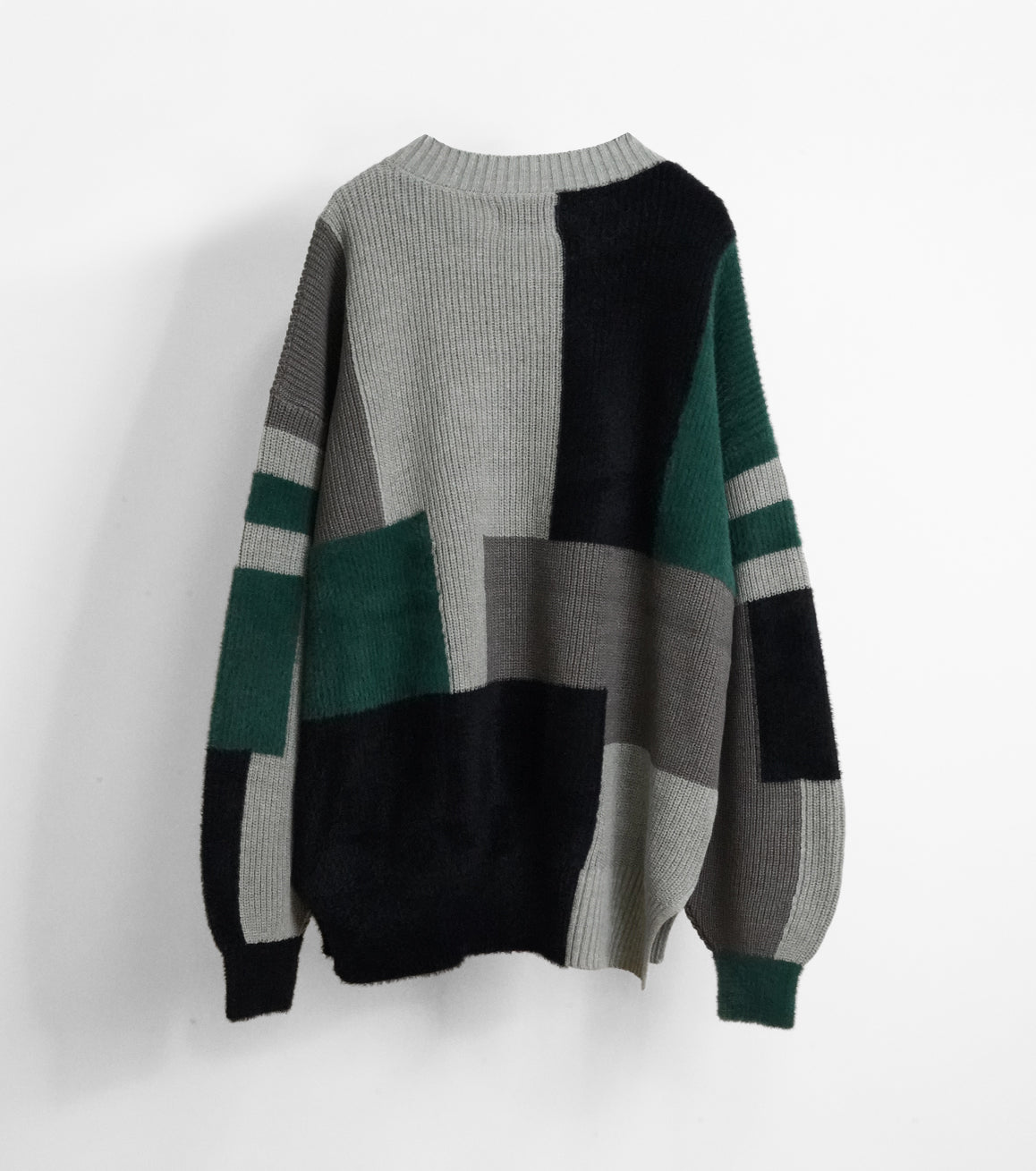 【25AW先行予約】MIXYARN PATCHWORK KNIT