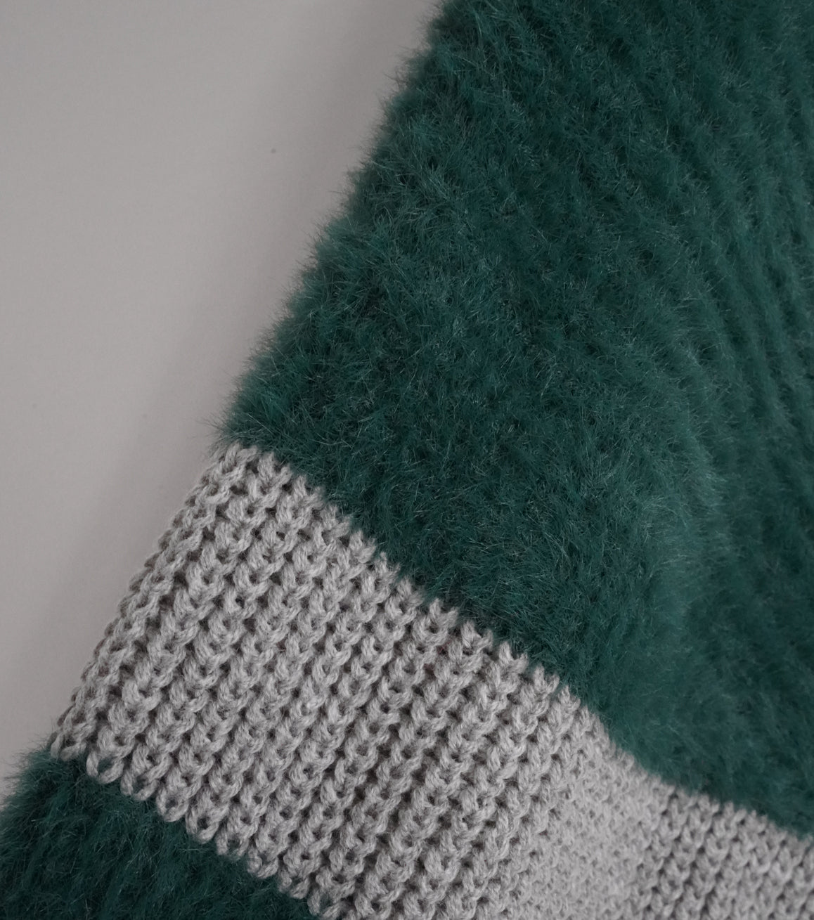 【25AW先行予約】MIXYARN PATCHWORK KNIT