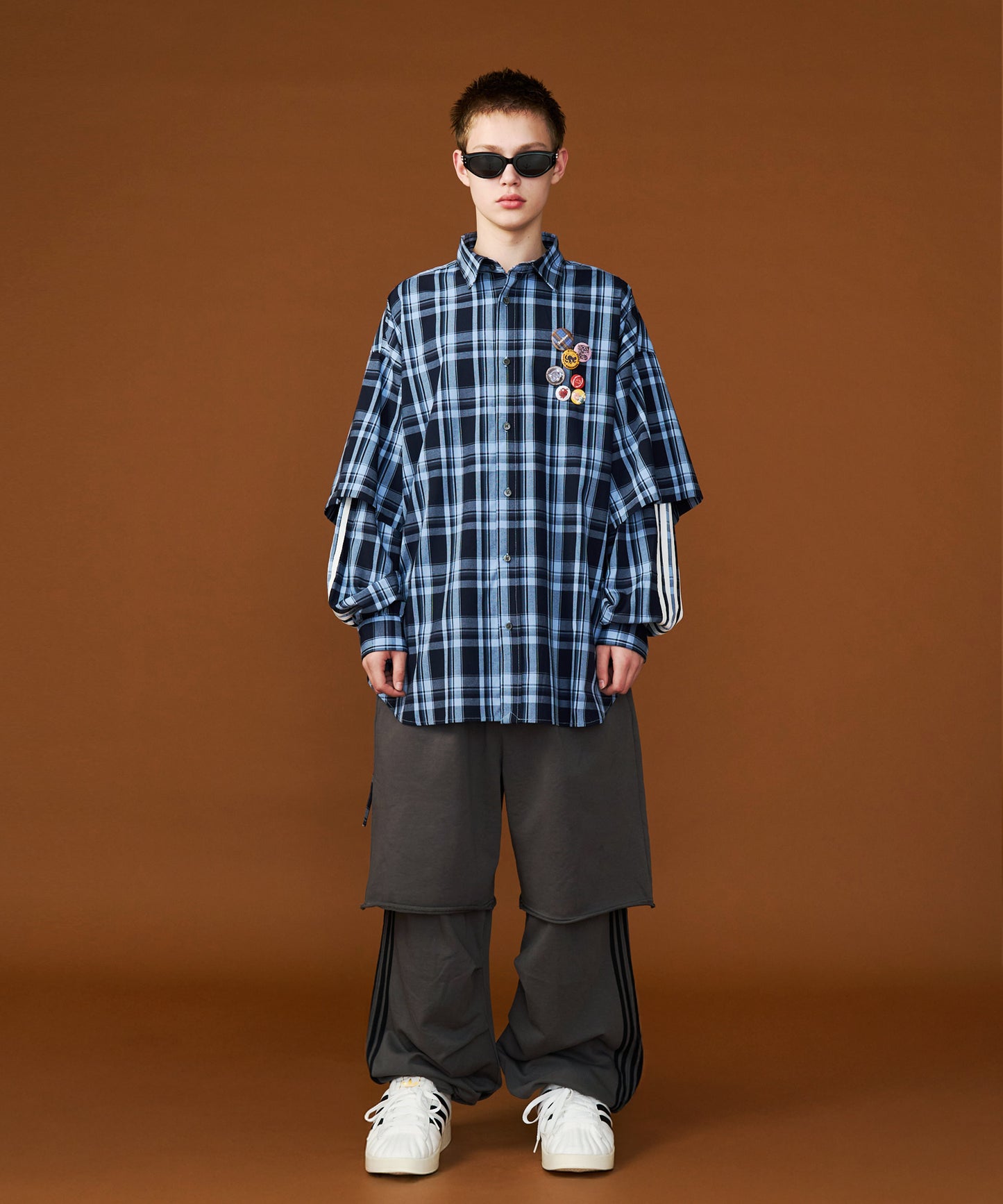 【予約商品】LAYERD SWEAT PANTS