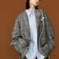【予約商品】GRUNGE CHECK TAILORED JACKET  with BADGE