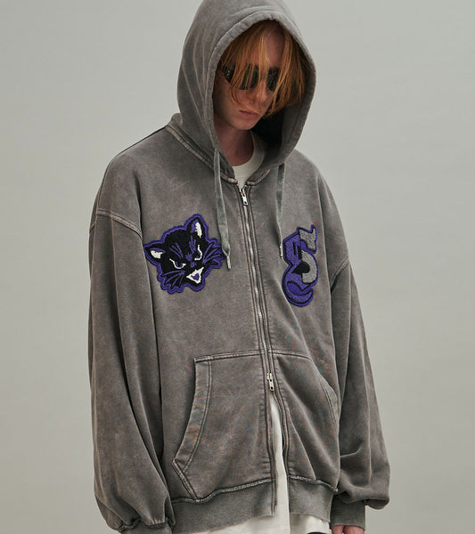 NEKOMATA  CHEMICAL ZIP HOODIE