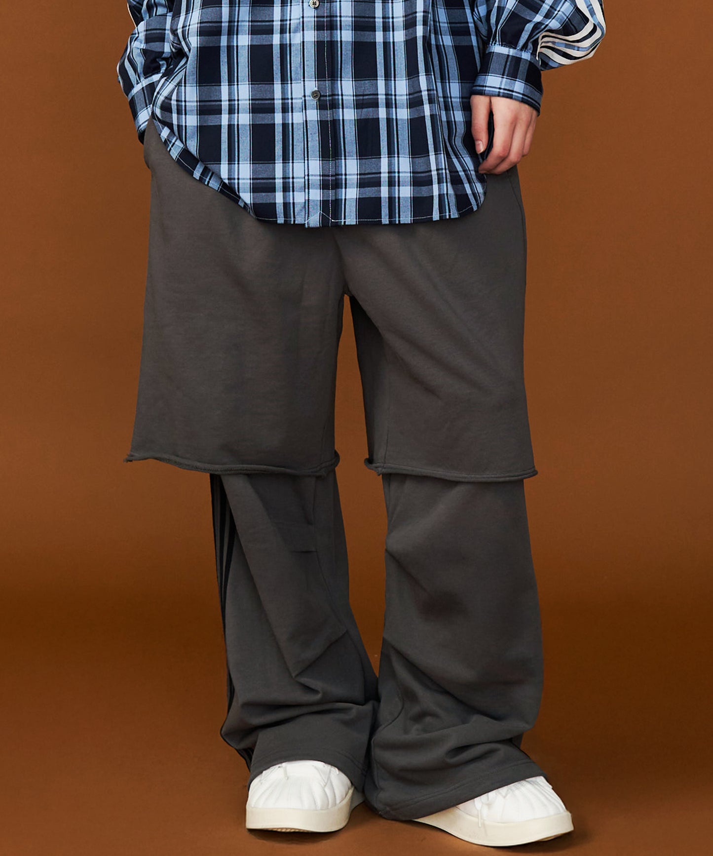 【予約商品】LAYERD SWEAT PANTS