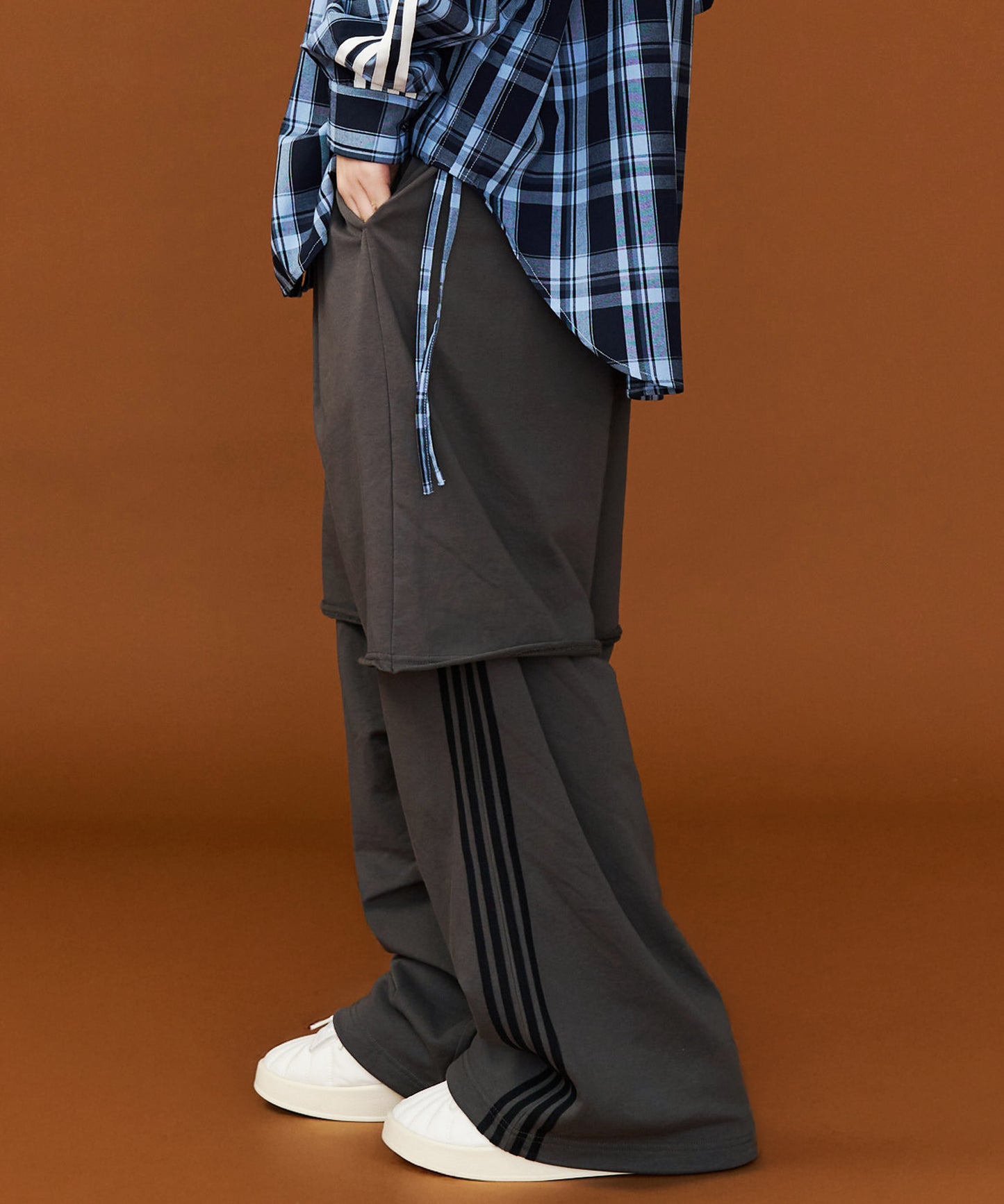 【予約商品】LAYERD SWEAT PANTS
