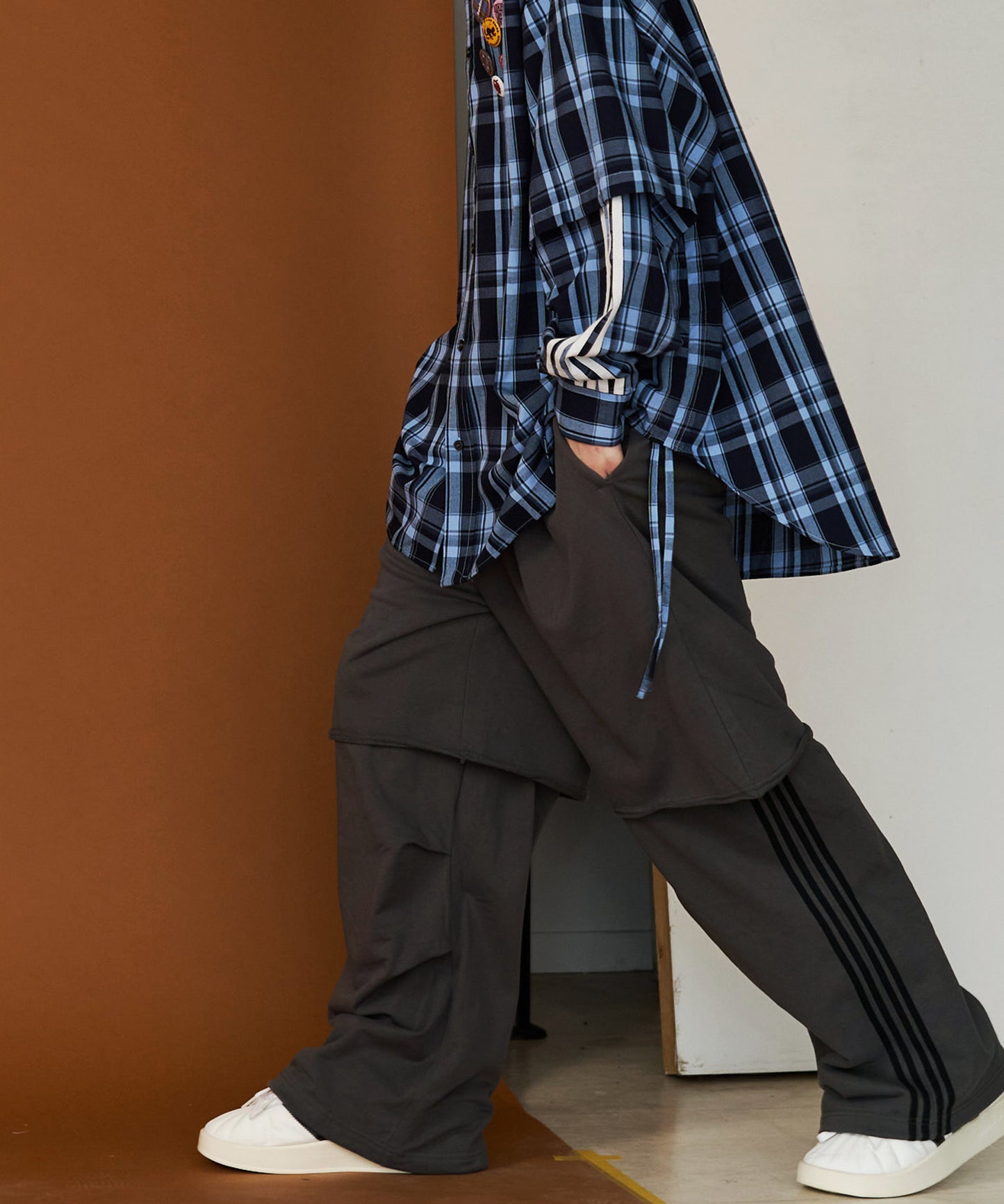 【予約商品】LAYERD SWEAT PANTS