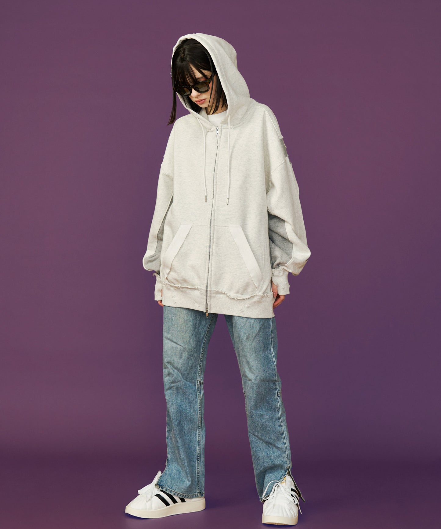 【予約商品】DAMAGE DESIGN ZIP HOODIE