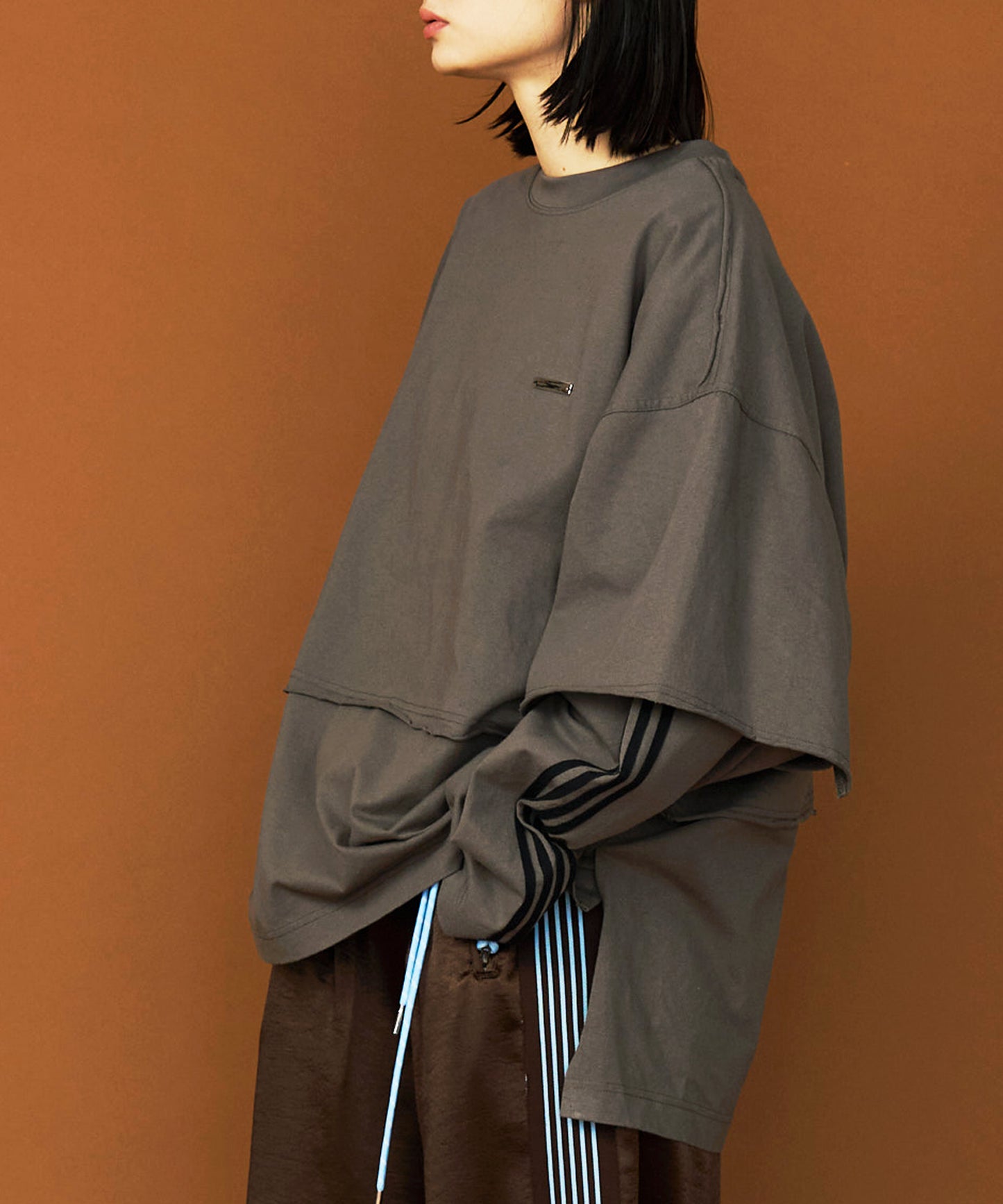 【予約商品】LAYERD LINE LONG TEE