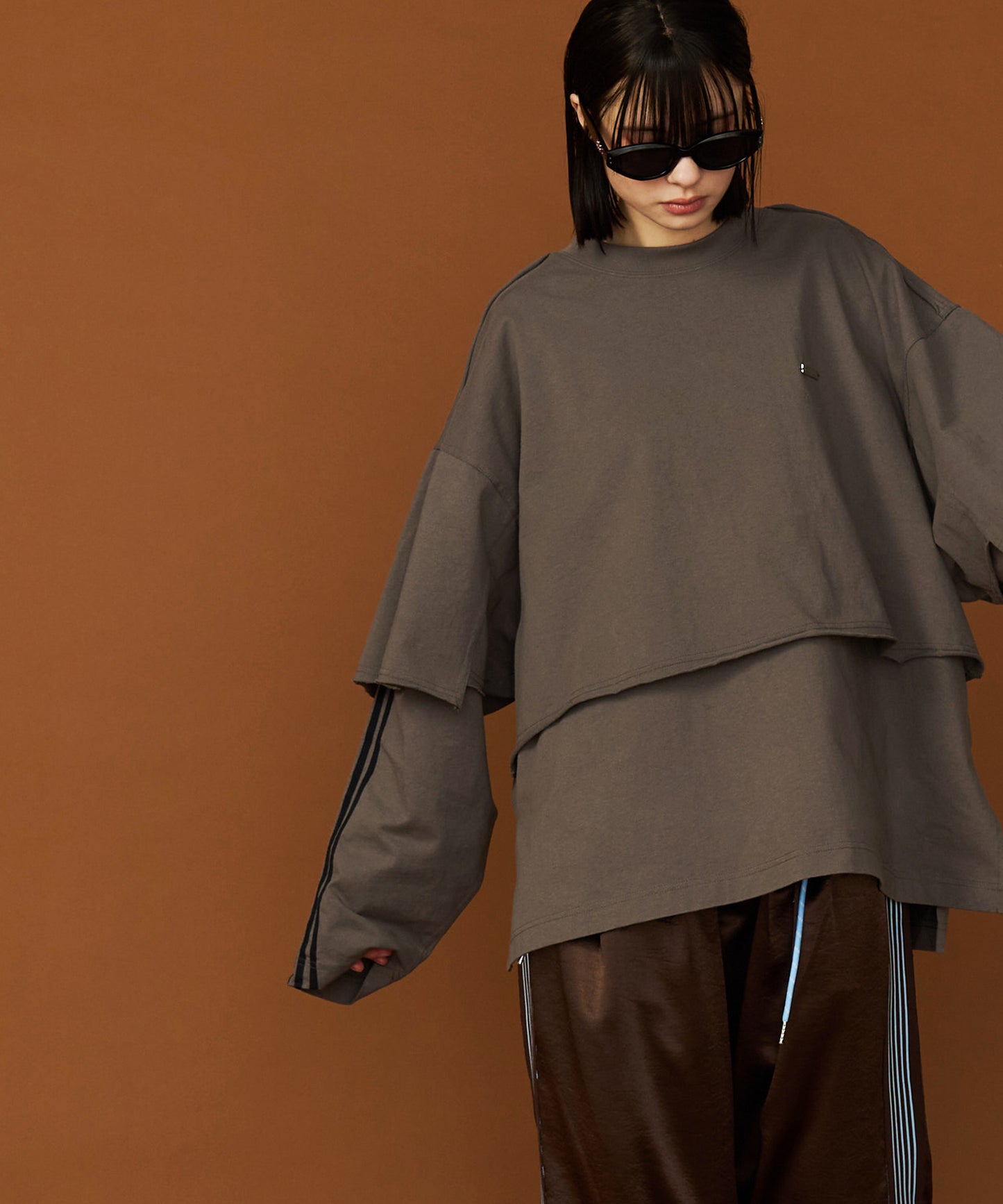 【予約商品】LAYERD LINE LONG TEE