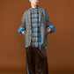 【予約商品】GRUNGE CHECK TAILORED JACKET  with BADGE