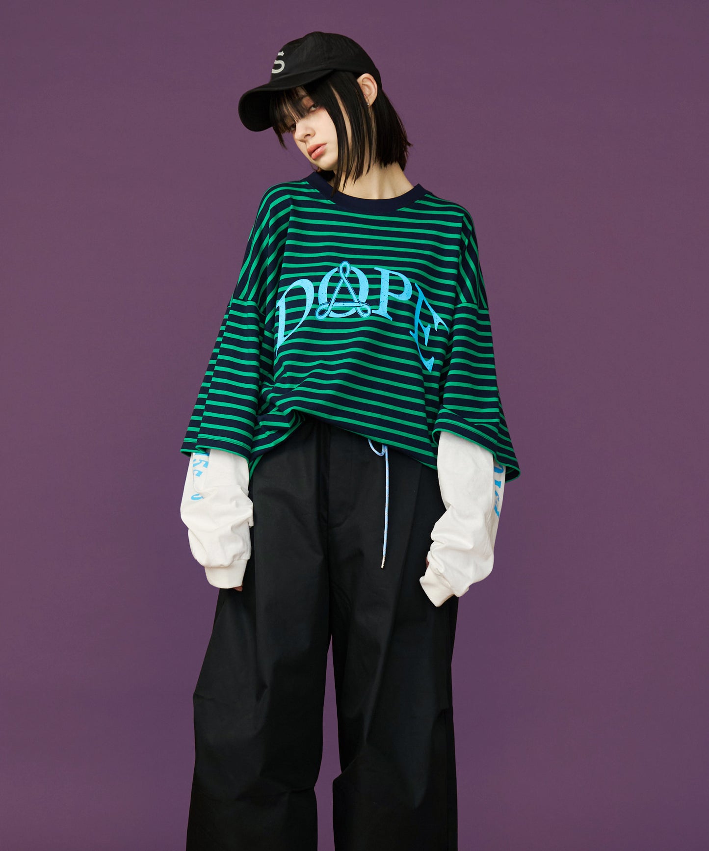 【予約商品】 DOPE LAYERD LONG TEE