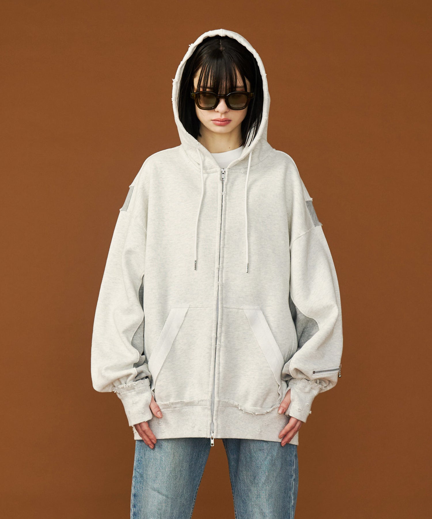 予約商品】DAMAGE DESIGN ZIP HOODIE – seesew