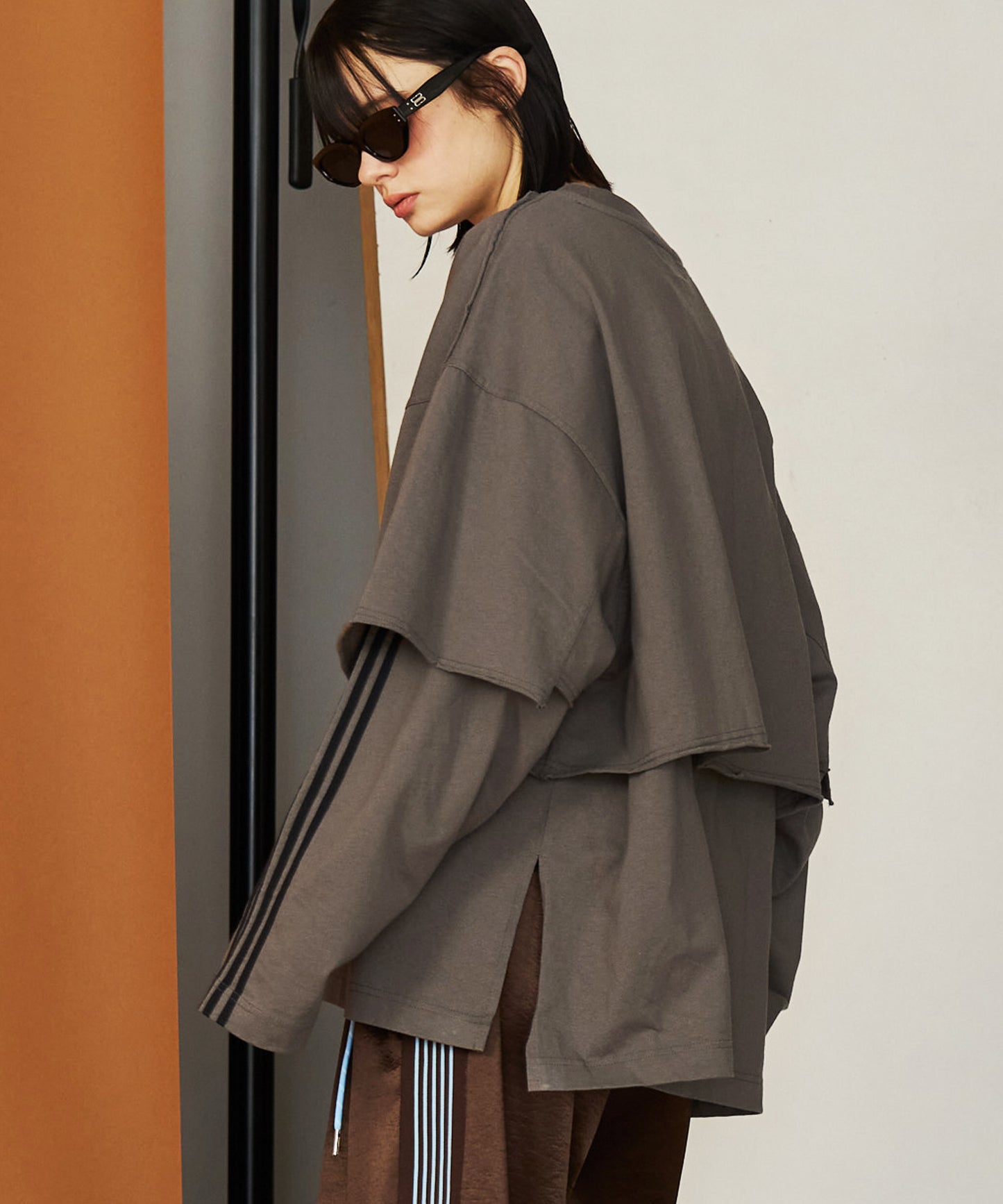 【予約商品】LAYERD LINE LONG TEE