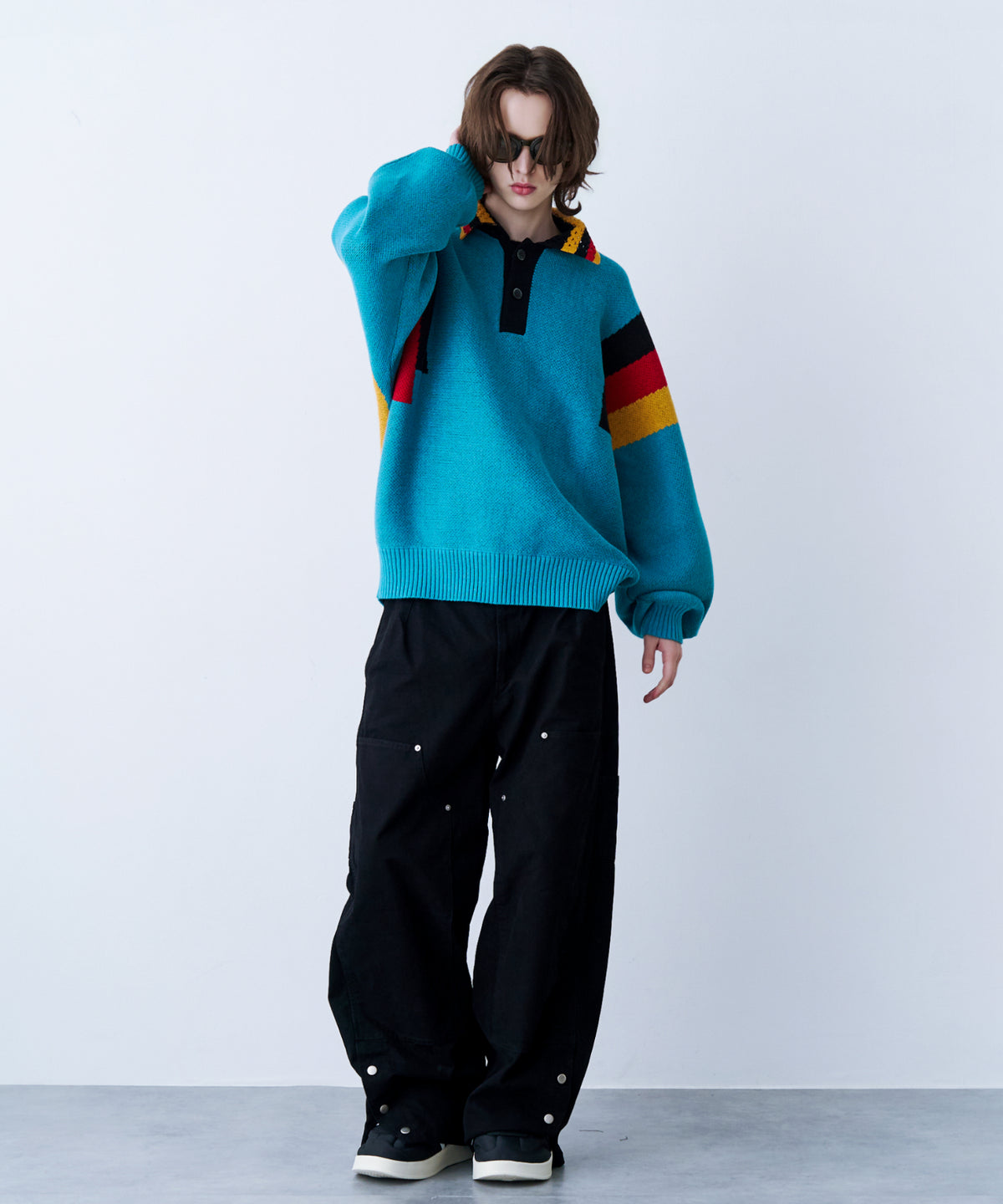 FOOTBALL KNIT POLO