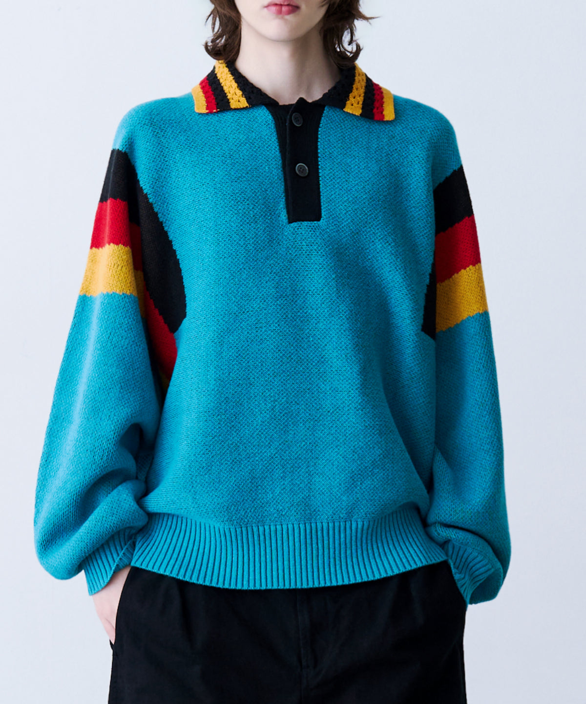 FOOTBALL KNIT POLO