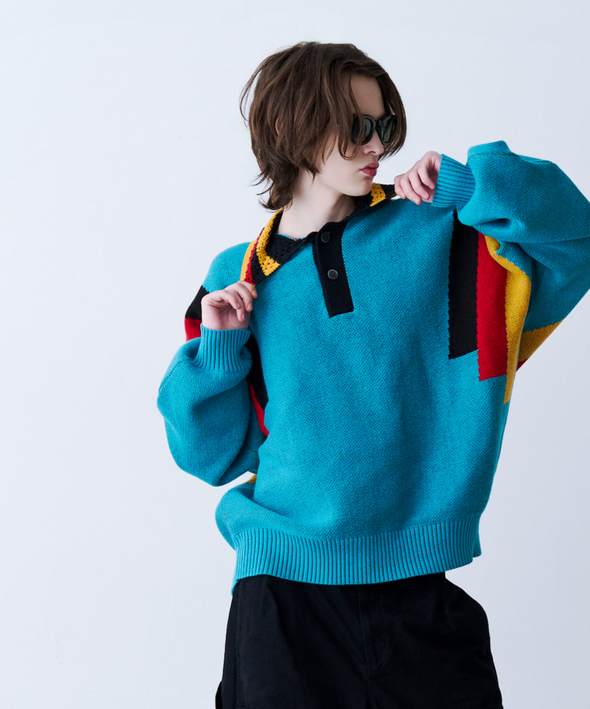 FOOTBALL KNIT POLO