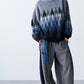 ARGYLE SHAGGY KNIT