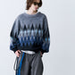 ARGYLE SHAGGY KNIT