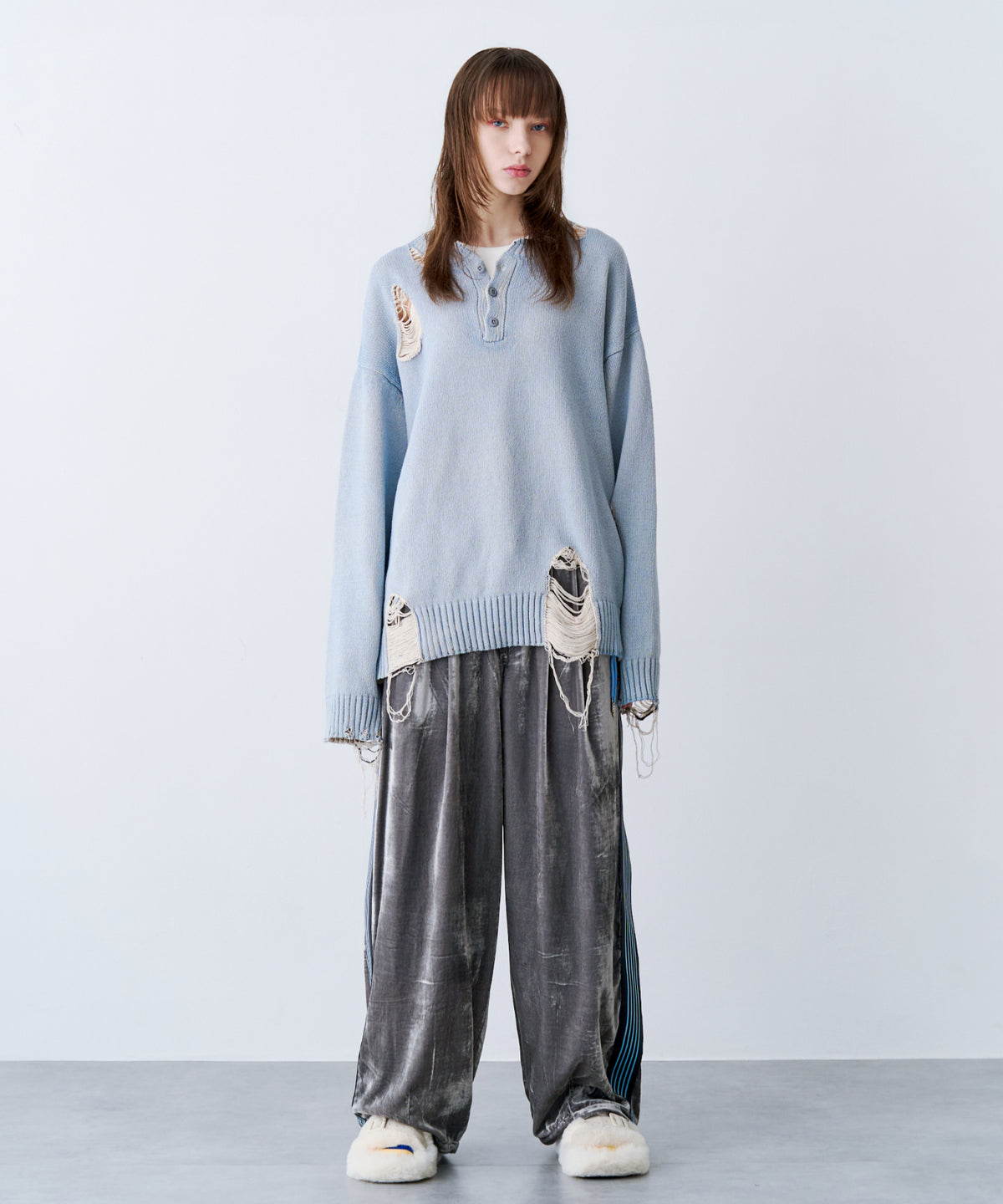 VELVET LINE PANTS