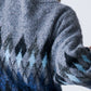 ARGYLE SHAGGY KNIT