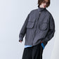 LAYERED ZIP SHIRT JACKET