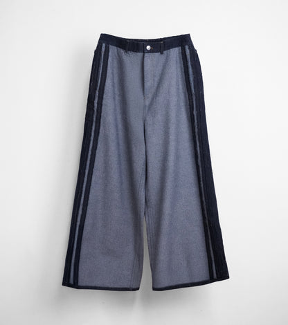 【25AW先行予約】REVERSE DENIM WIDE PANTS