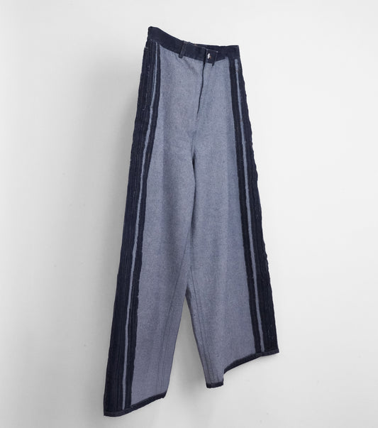 【25AW先行予約】REVERSE DENIM WIDE PANTS