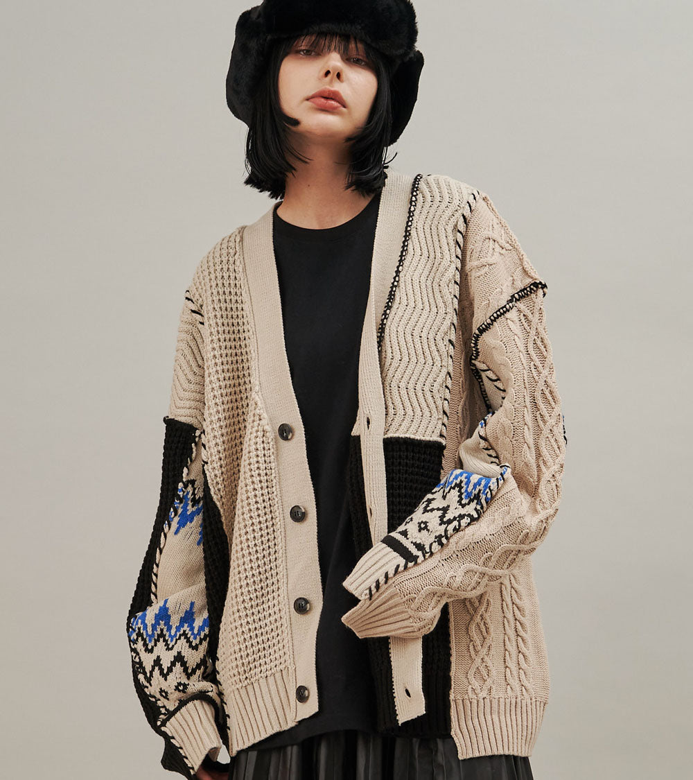 【24AW PRE-ORDER】CRAFT KNIT CARDIGAN