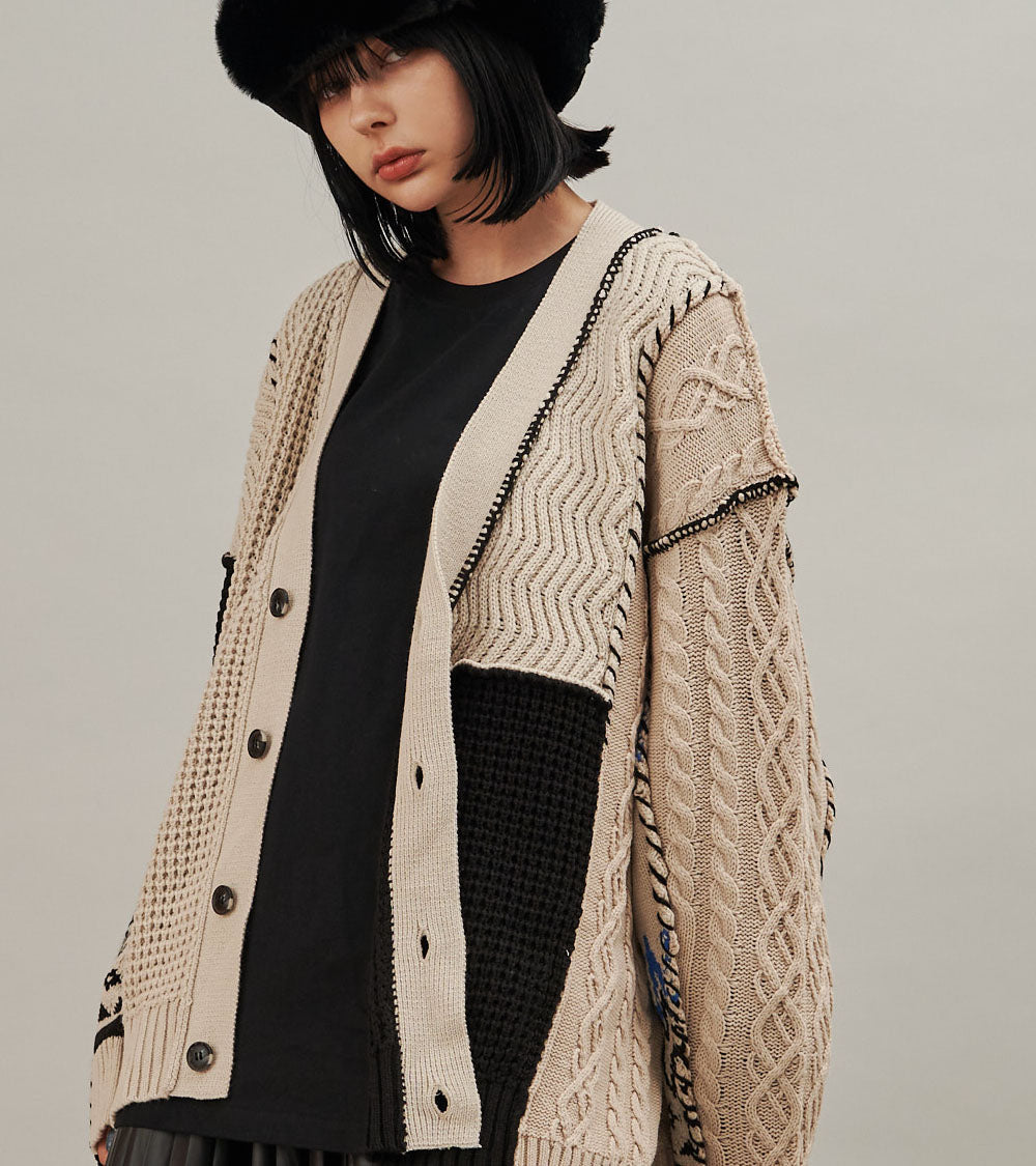 【24AW PRE-ORDER】CRAFT KNIT CARDIGAN