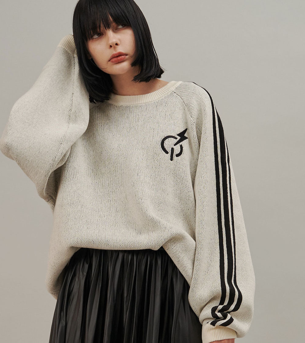 【24AW PRE-ORDER】LINE KNIT PULLOVER