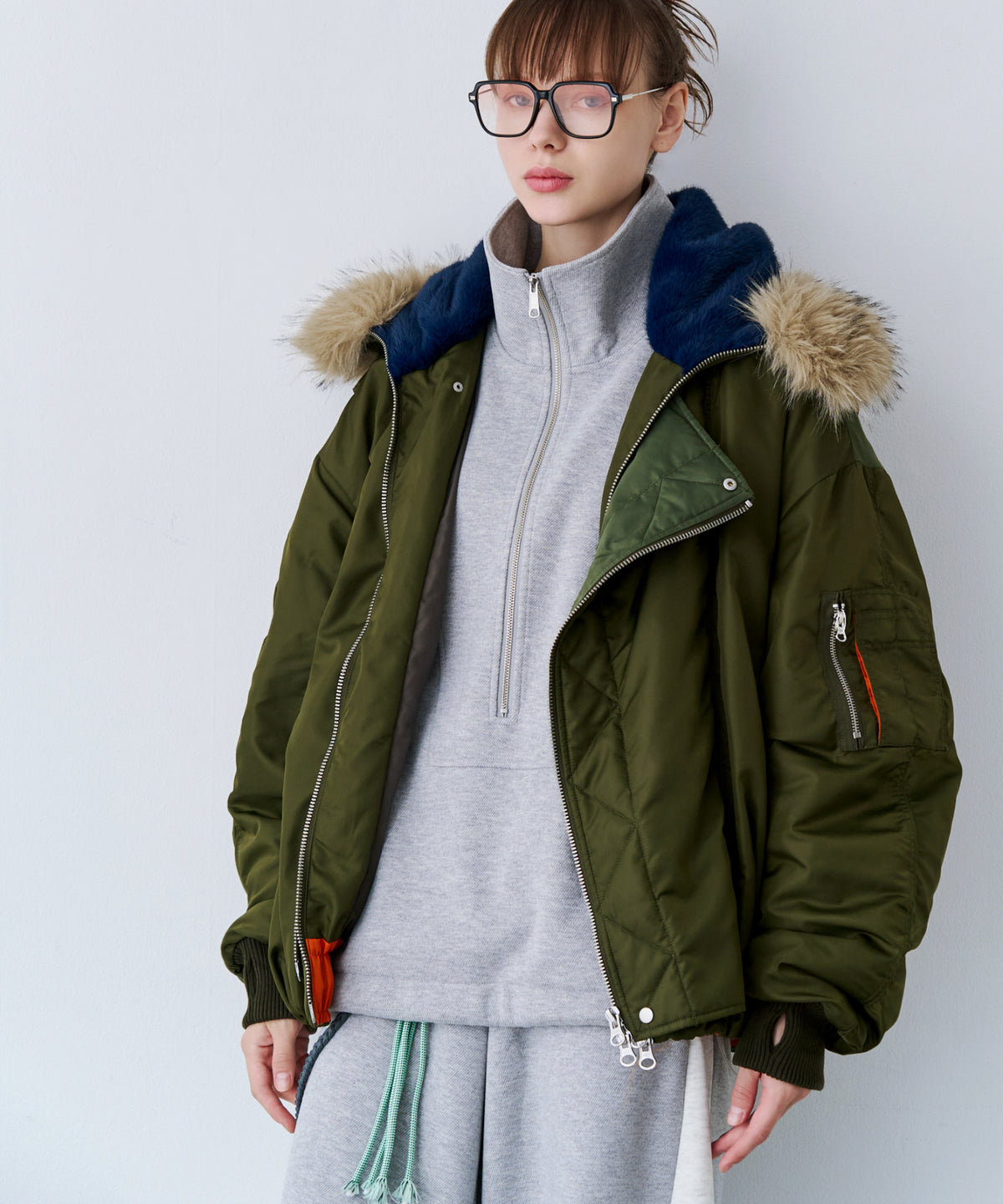 SOFTTEX HALF ZIP TOPS