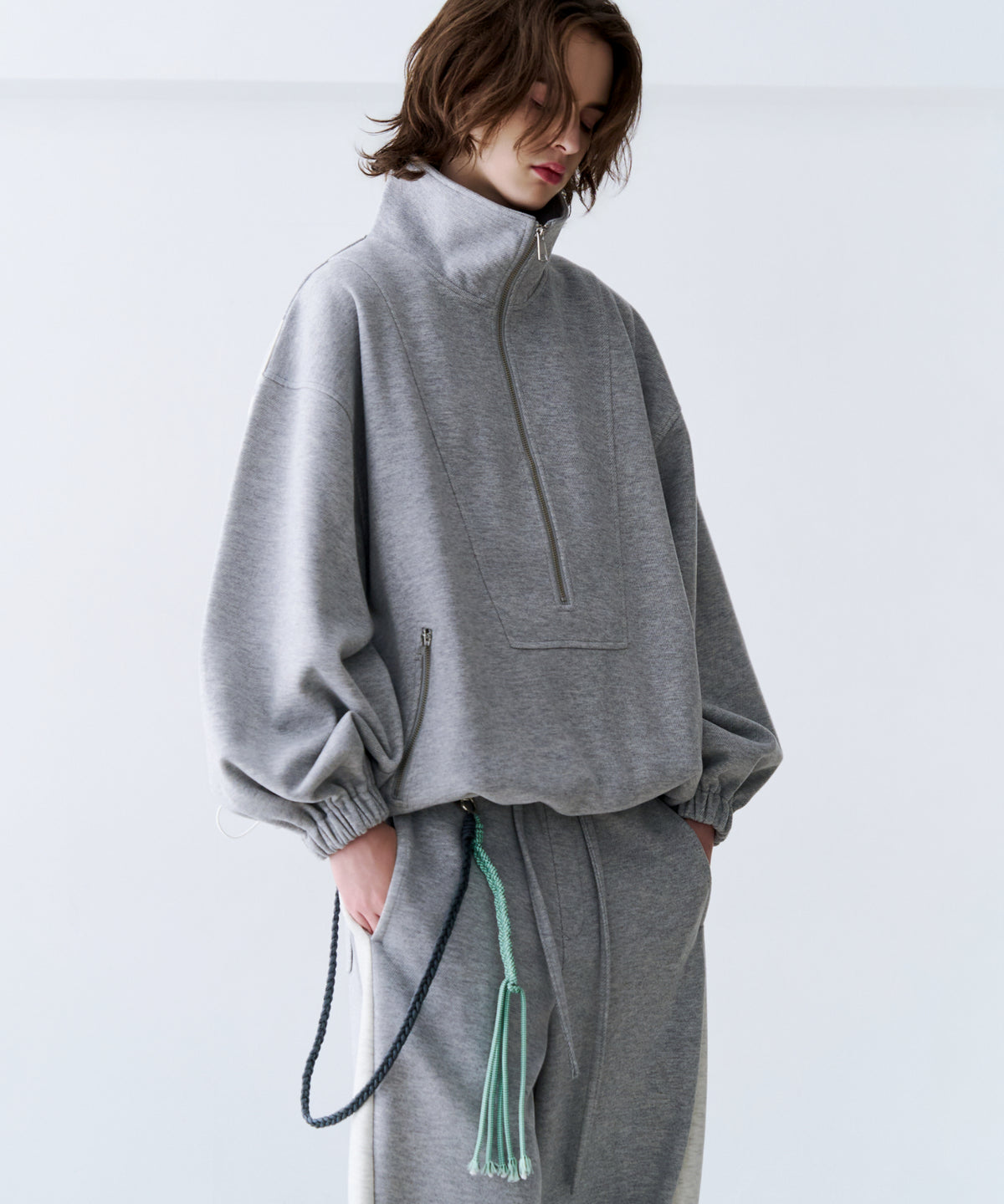 SOFTTEX HALF ZIP TOPS