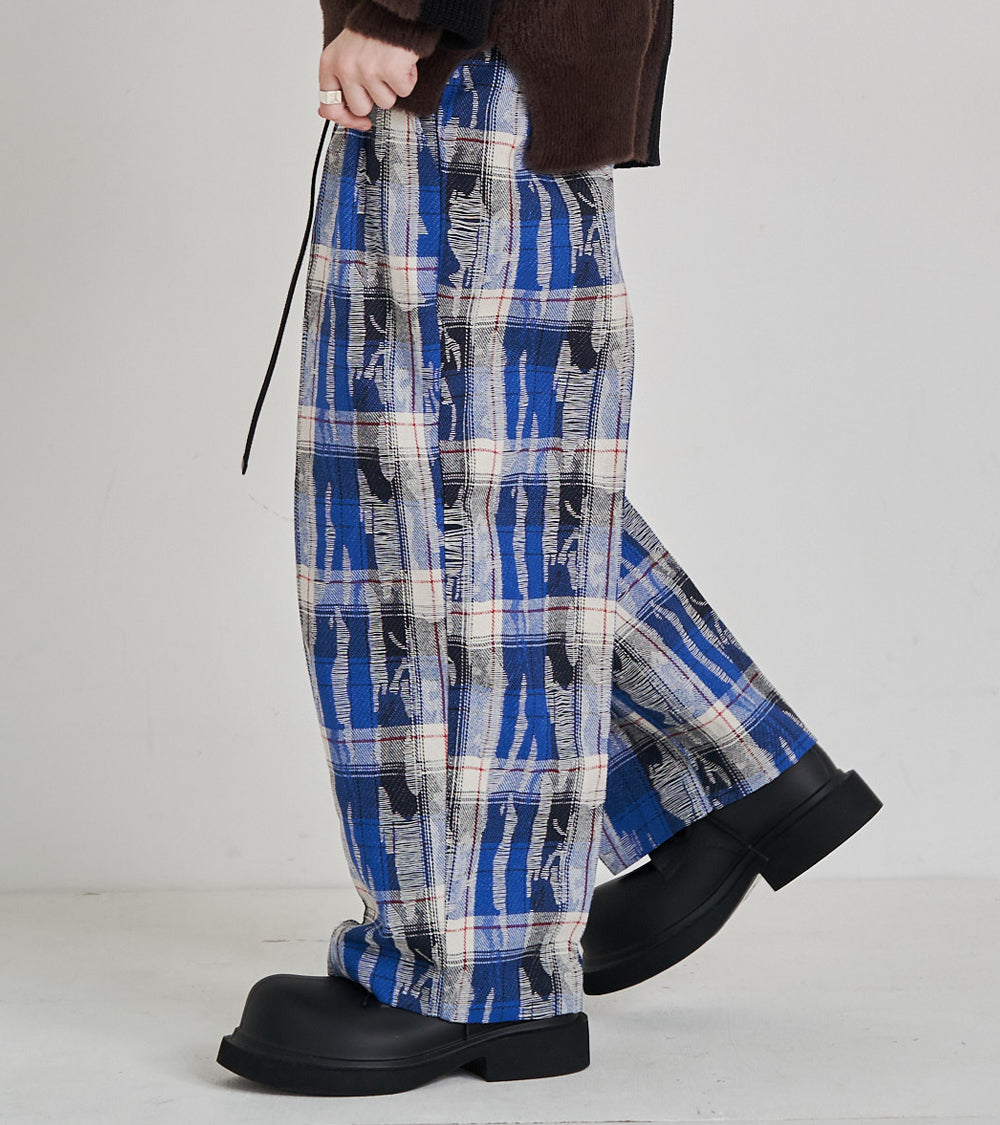 CRASH TEX WIDE PANTS