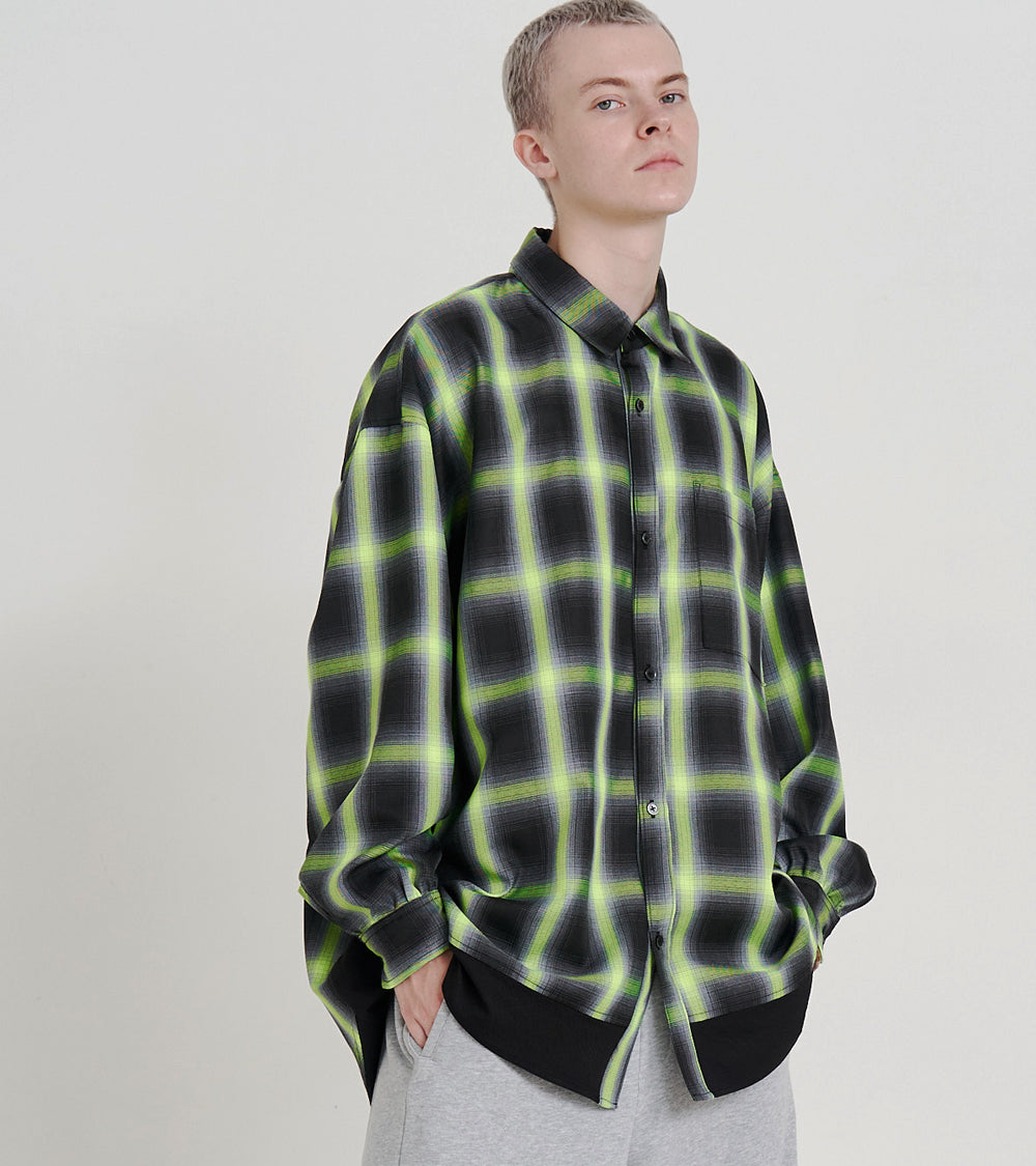 SOLID CHECK OVER SHIRTS