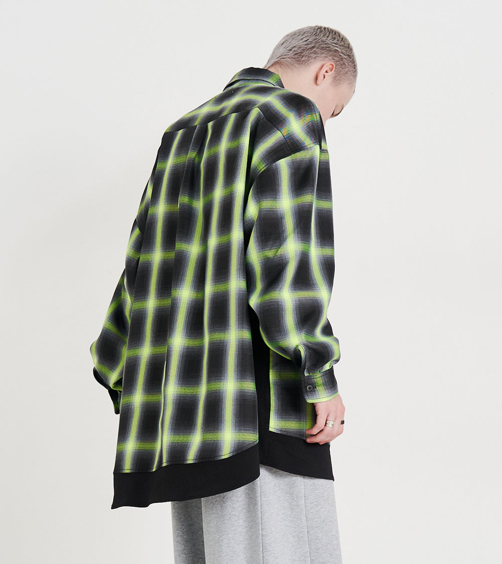 SOLID CHECK OVER SHIRTS