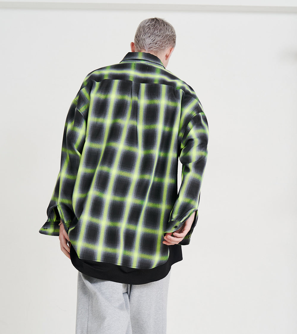 SOLID CHECK OVER SHIRTS