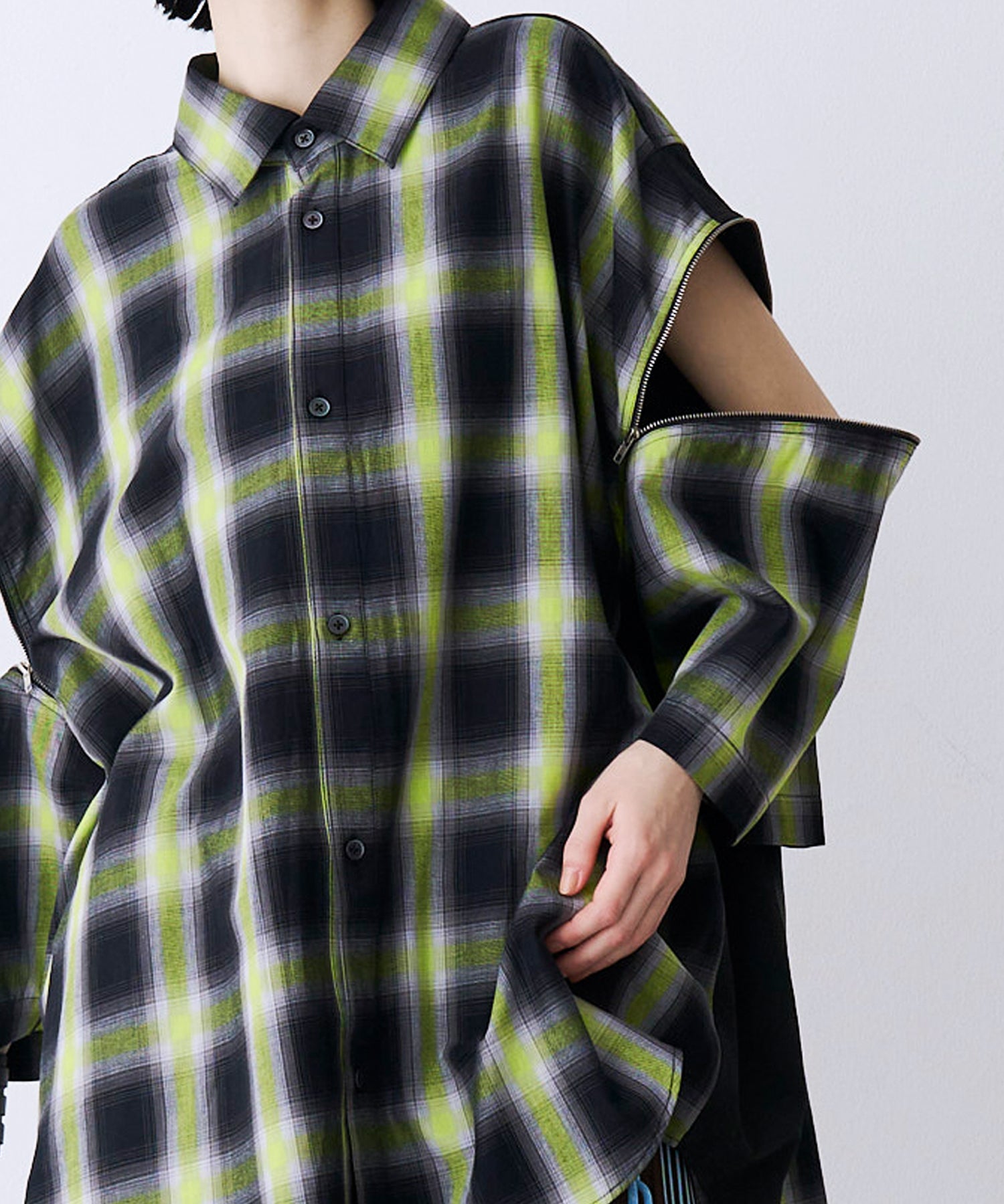 予約商品】2-ZIP CHECK H/S SHIRTS – seesew