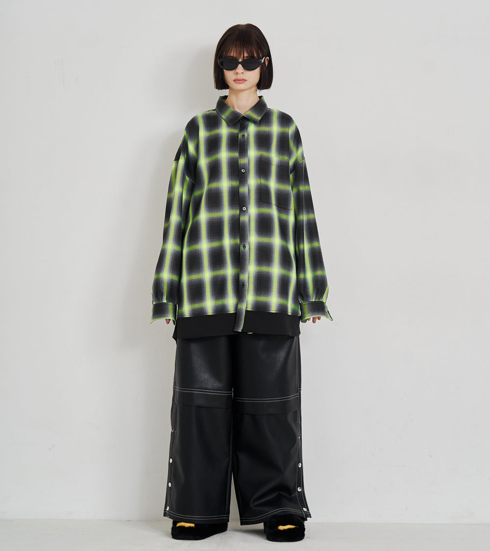 SOLID CHECK OVER SHIRTS – seesew