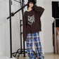 CRASH TEX WIDE PANTS