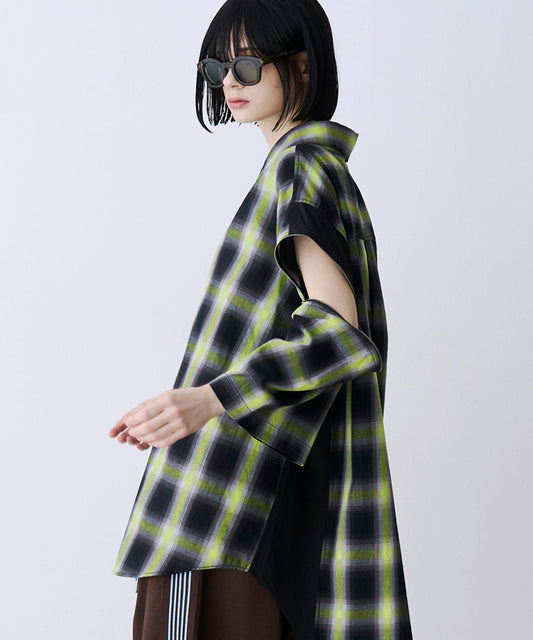 【予約商品】2-ZIP CHECK H/S SHIRTS