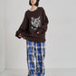 CRASH TEX WIDE PANTS