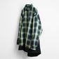 【25AW先行予約】SOLID CHECK OVER SHIRTS