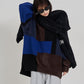 【再販 一部予約商品】MIXYARN PATCHWORK KNIT