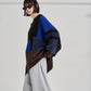 【再販 一部予約商品】MIXYARN PATCHWORK KNIT