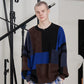 【再販 一部予約商品】MIXYARN PATCHWORK KNIT