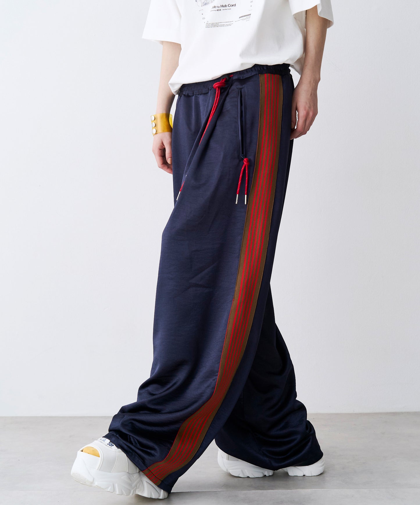 SATIN LINE PANTS