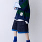 【一部予約】LAYERD WIDE SHORTPANTS