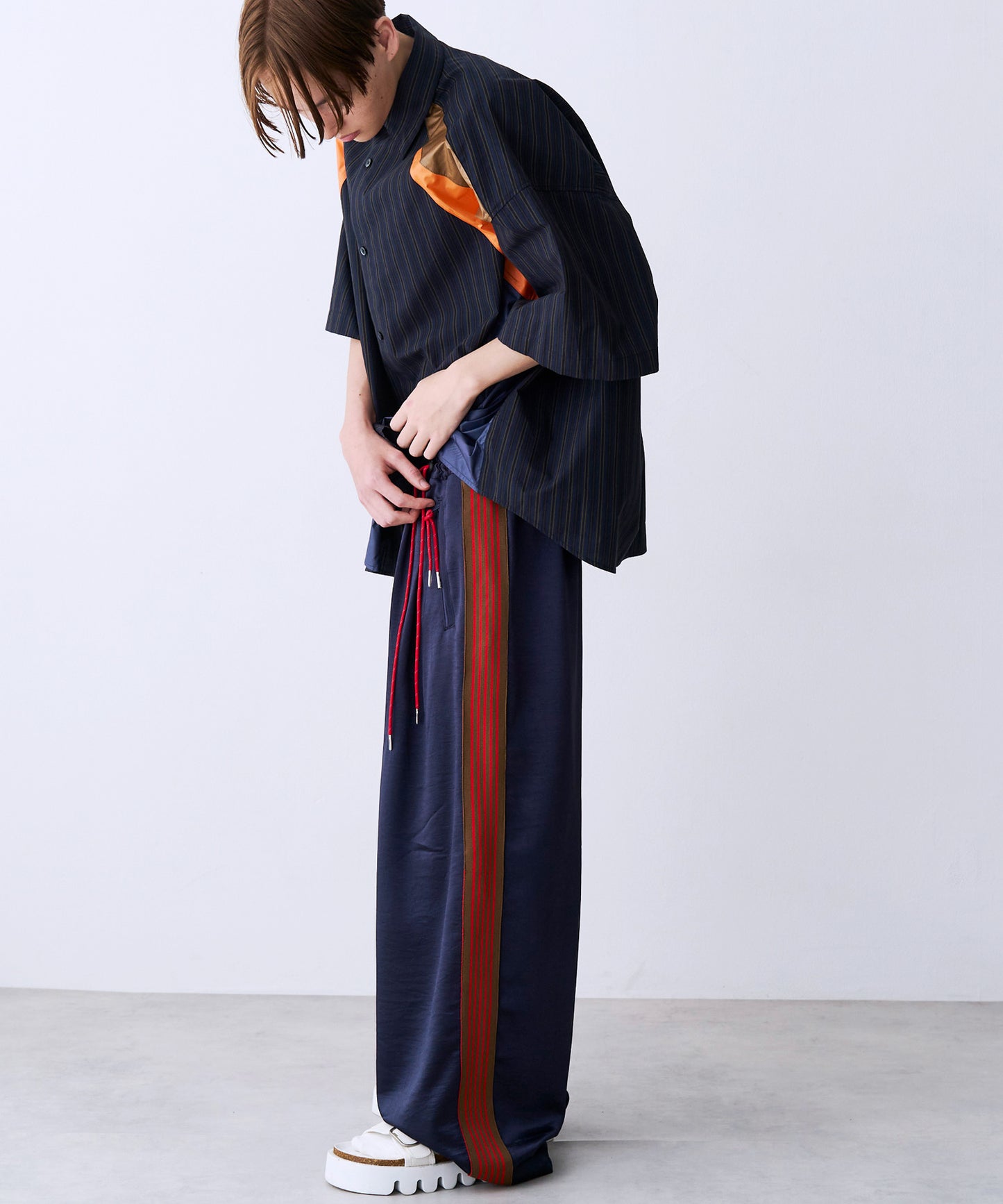 SATIN LINE PANTS